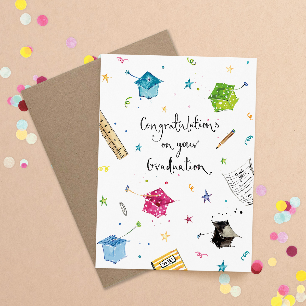 cute grad card Mermaid Grad main image 1