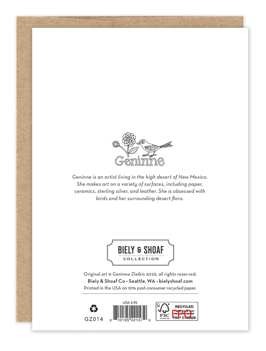 A Little Birdie Birthday Card – Biely & Shoaf Co.