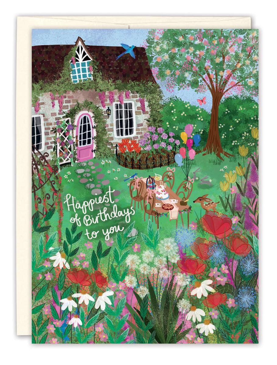 Garden Party Birthday Card – Biely & Shoaf Co.