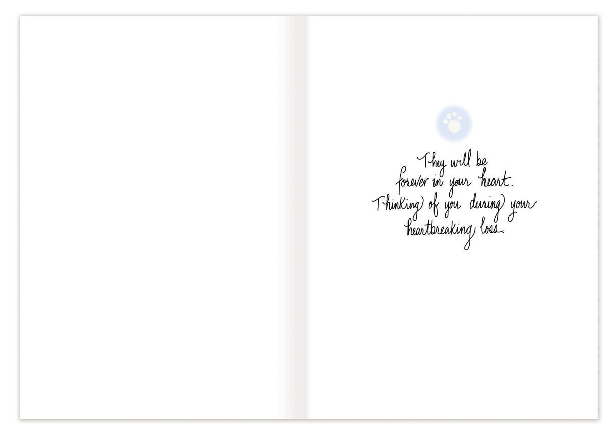 Clouds Pet Sympathy Card – Biely & Shoaf Co.
