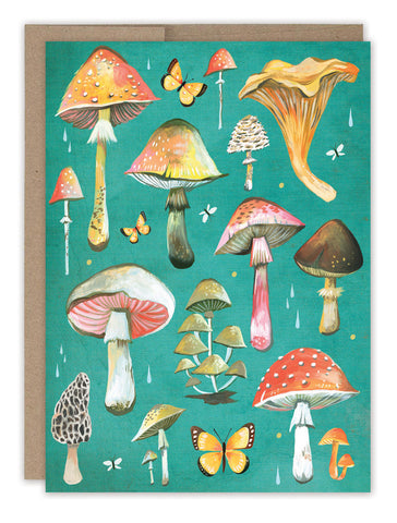 Mushrooms All Occasion Card