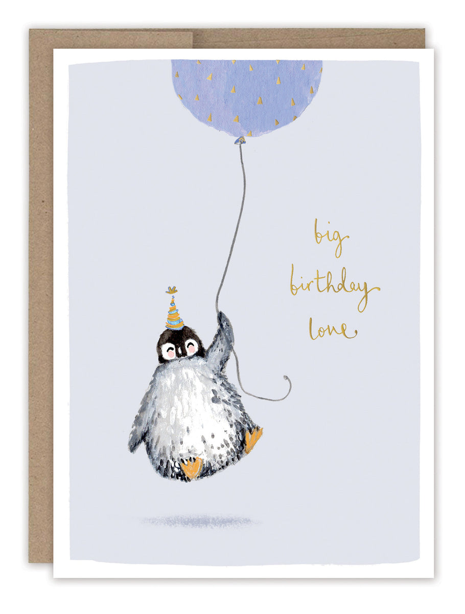 Penguin Birthday Card – Biely & Shoaf Co.