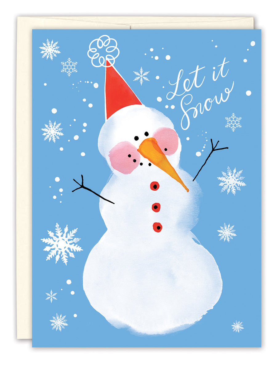 Let It Snow Holiday Card – Biely & Shoaf Co.