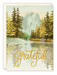 Grateful Landscape Thank You Card