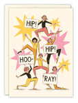 Hip-Hip-Hooray Birthday Card