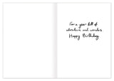 Open Biely & Shoaf Lake Adventure Birthday Card with handwritten: Wishing you a year full of adventure. Happy Birthday!.