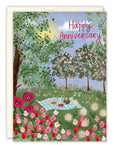 Orchard Picnic Anniversary Card