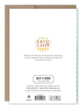 Back of the Tomatoes Birthday Card features a floral logo, artist style description, and Biely & Shoaf publishing details. Printed in the USA and comes with a brown envelope.