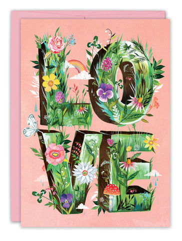 Love Grows Valentine's Day Card