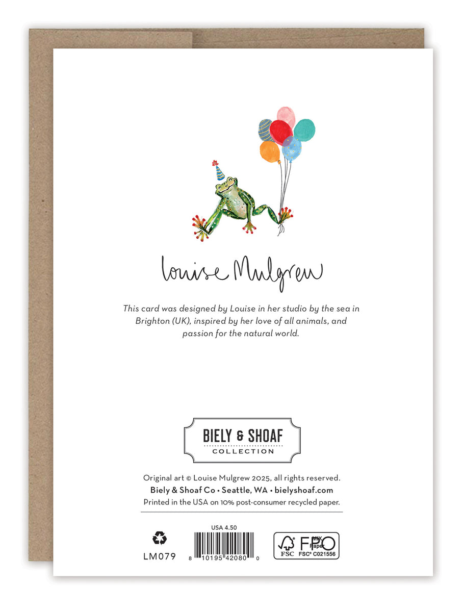 Leaping Frogs Birthday Card – Biely & Shoaf Co.