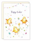 Chicks Happy Easter Card