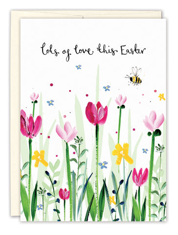 Lots Of Love Easter Card
