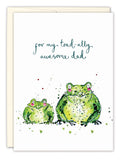 Toad-ally Awesome Dad Father's Day Card