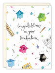 Festive Grad Hats Graduation Card