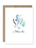 Seahorse Boxed Notecard - Box Of 10