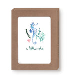 Seahorse Boxed Notecard - Box Of 10