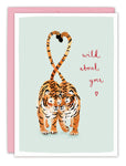 Wild About You Valentine's Day Card