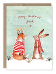 Fox & Bunny Friend Boxed Holiday