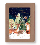 Snowy Woodland Scene Boxed Holiday