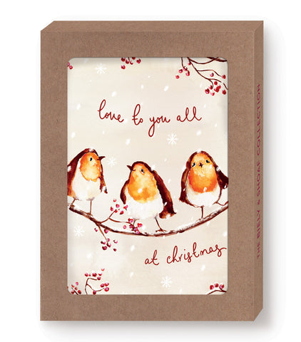 Robins Love To You All Boxed Holiday