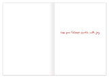 Open Biely & Shoaf Merry Christmas Tree card: Hope your holidays sparkle with joy. Printed on recycled paper.