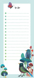 Blue Birds List Pad