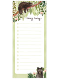 Beary Busy List Pad