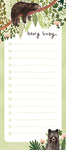 Beary Busy List Pad