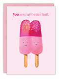 Popsicles Valentine's Day Card