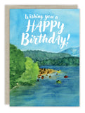 River Float Birthday Card