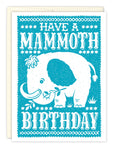 Mammoth Birthday Card