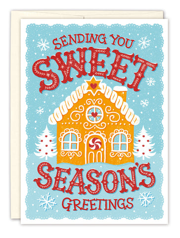 Sweet Seasons Greetings Holiday Card