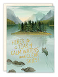 Clear Skies Birthday Card
