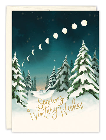 Wintery Wishes Holiday Card