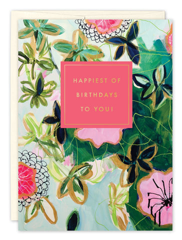 Tropical Birthday Birthday Card