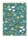 green garden Blank Card