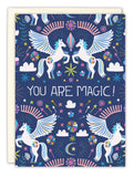 Magic Unicorns Birthday Card