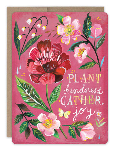 Plant Kindness Birthday Card