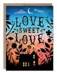 Love Sweet Love Anniversary Card