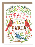 Peace On Earth Holiday Card