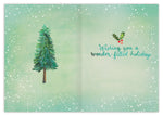 Snowy Owl Holiday Card