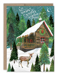 Winter Cabin Boxed Cards