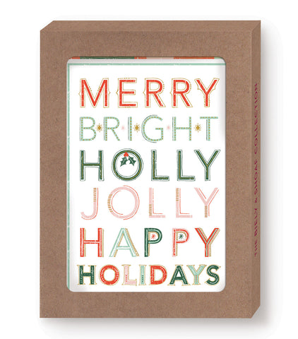 Holly Jolly Boxed Cards