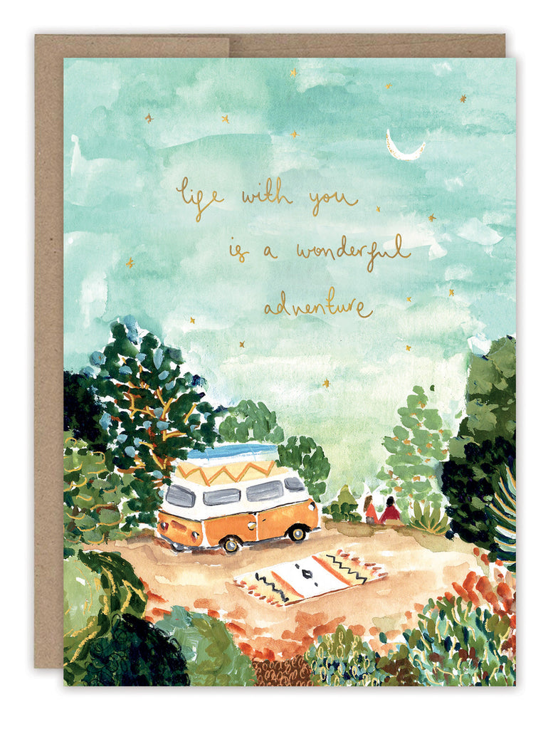 happy birthday camper Campervan Birthday Card