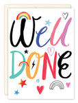 Well Done Congrats Card