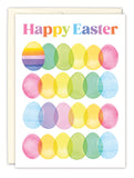 Colorful Eggs Easter Card