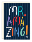 Mr. Amazing Father's Day Card