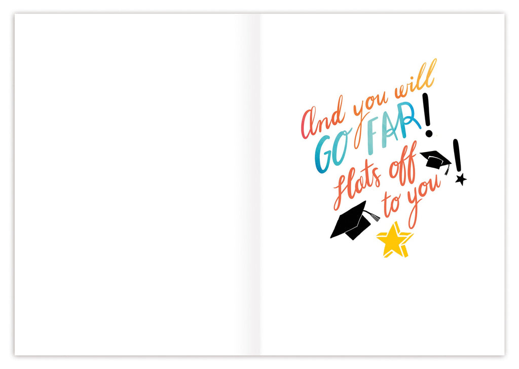 grad card fonts Dream Big Graduation Card
