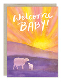 Lamb Baby Card