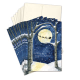 Santa In The Sky Boxed Cards